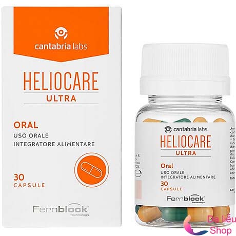 viên uống chống nắng heliocare ultra review