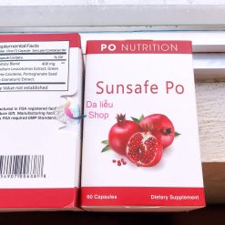 Viên uống chống nắng Sunsafe Po mua ở đâu chính hãng
