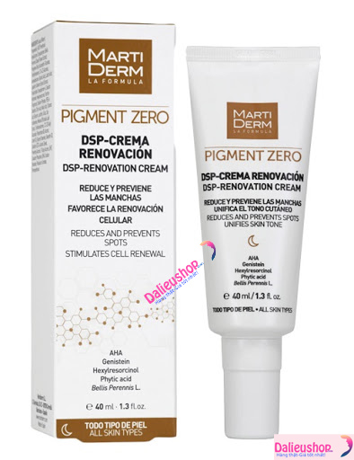martiderm pigment zero dsp-crema renovacion cream 40ml