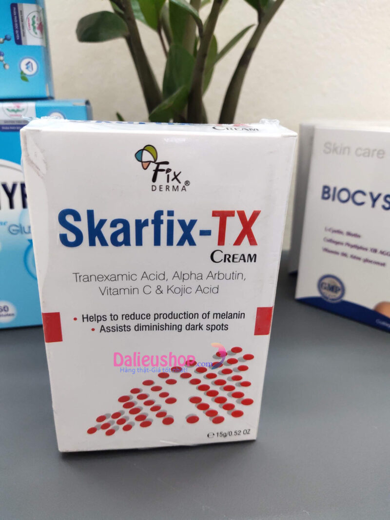 fixderma skarfix-tx cream 15g - kem trị nám