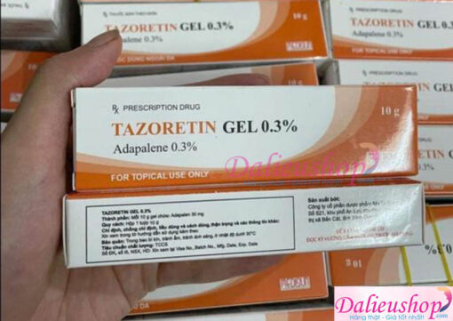 tazoretin gel 0.3 giá bao nhiêu