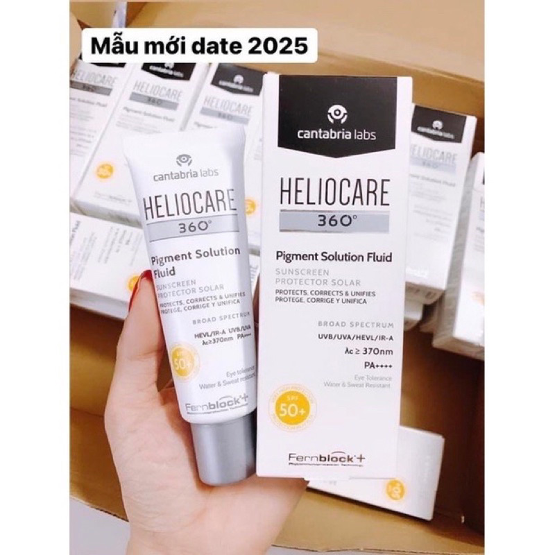 Kem chống nắng Heliocare 360 Pigment Solution Fluid SPF50+