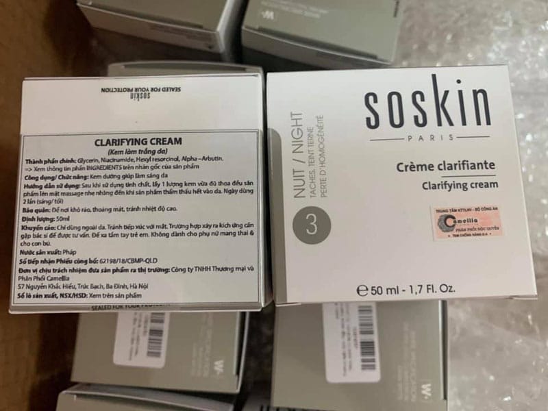 soskin clarifying cream