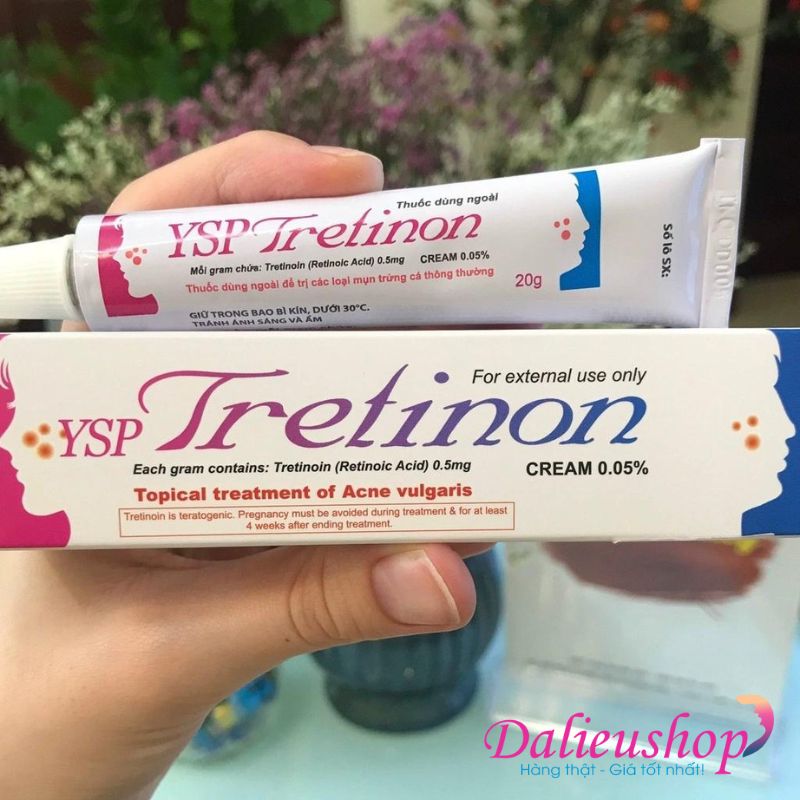  Kem Bôi Trị Mụn YSP Tretinoin Cream 0.05%-Chính Hãng