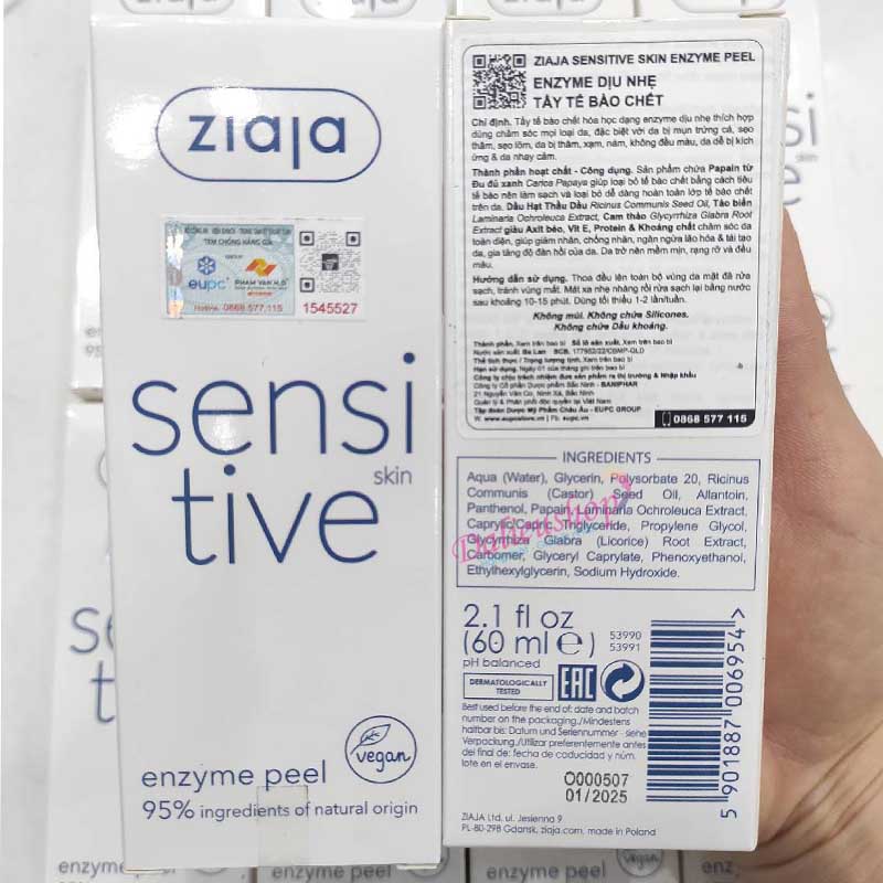 Ziaja Sensitive Peel Enzyme