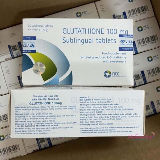 Glutathione 100mg Sublingual Tablets