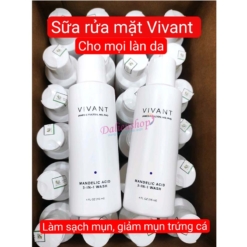Vivant Skincare Mandelic Acid 3-In-1 Wash