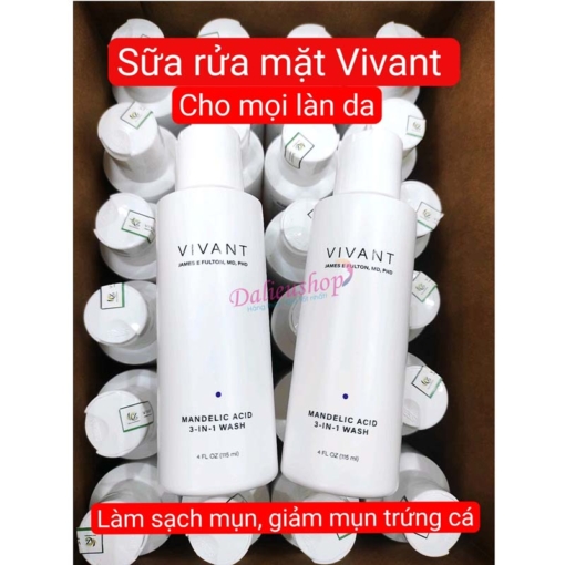 Vivant Skincare Mandelic Acid 3-In-1 Wash
