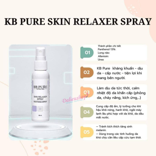 KB Pure Skin Relaxer Spray
