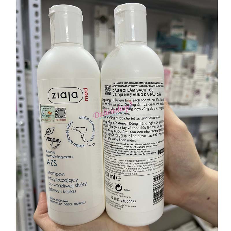  Ziaja Med Atopic Dermatitis Cleansing Shampoo 