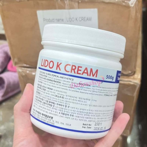 Kem Ủ Tê Trắng Lido K Cream 10.56% Hàn Quốc