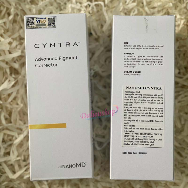 NanoMD Cyntra Advanced Pigment Corrector