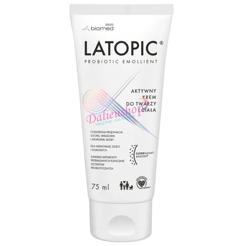 Kem dưỡng ẩm Latopic Face and Body Cream