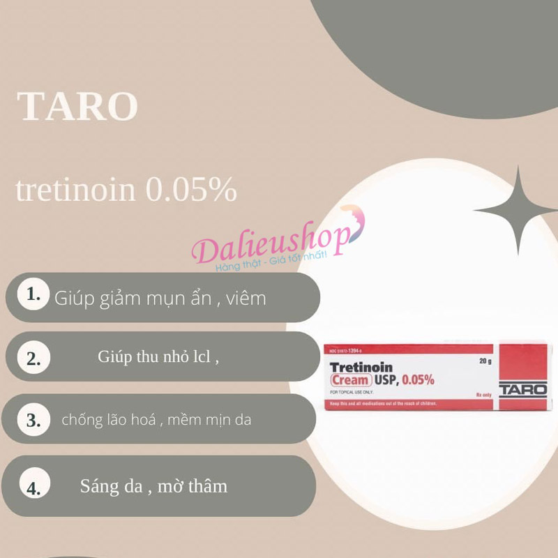 Taro Tretinoin Cream 0.05%
