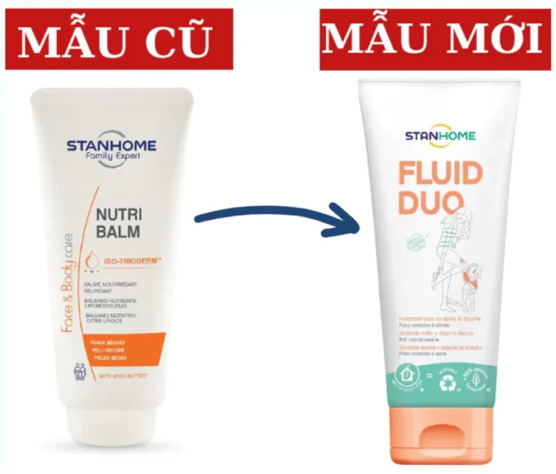 nutri balm đổi mẫu